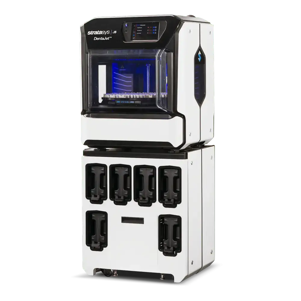 Stratasys DentaJet XL 3D Printer for high-volume dental manufacturing.