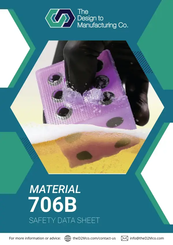 SUP706B PolyJet support material SDS cover image