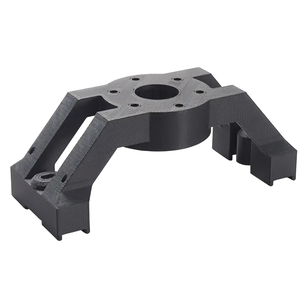 Diran 410MF07 3D printed robot end-effector showcasing durable nylon-based material