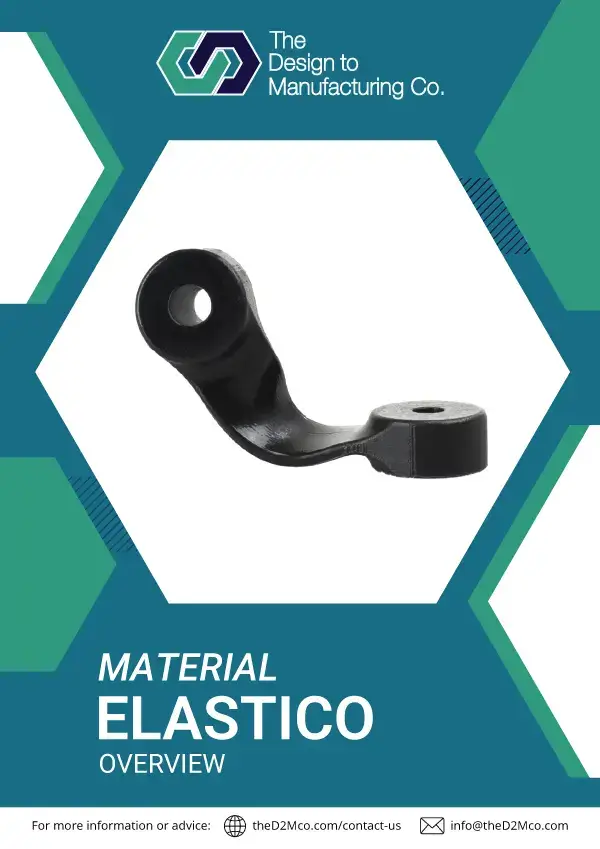 Elastico™ flexible PolyJet material for rubber-like 3D printing