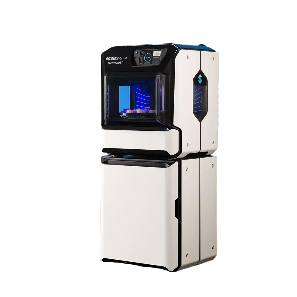 Stratasys J5 DentaJet dental 3D printer with pedestal