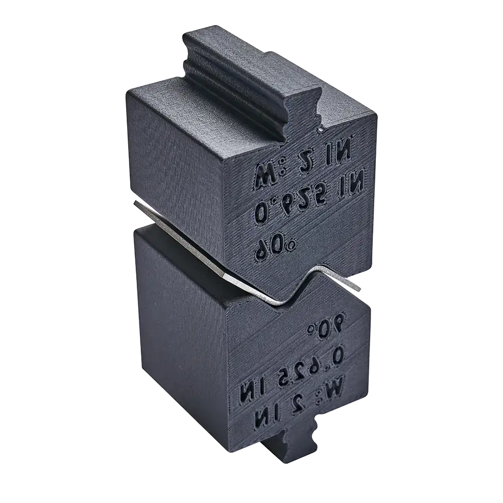 3D printed part using FDM Nylon-CF10 carbon-fiber reinforced nylon for strong, lightweight applications