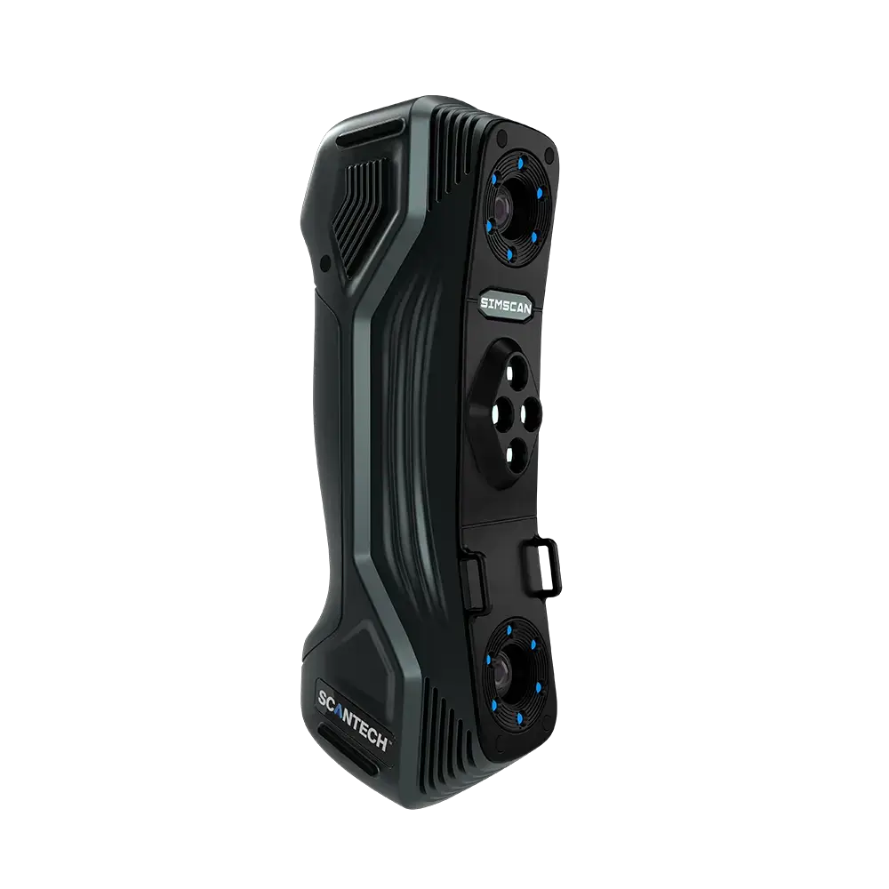 SIMSCAN handheld 3D scanner with compact, rugged design