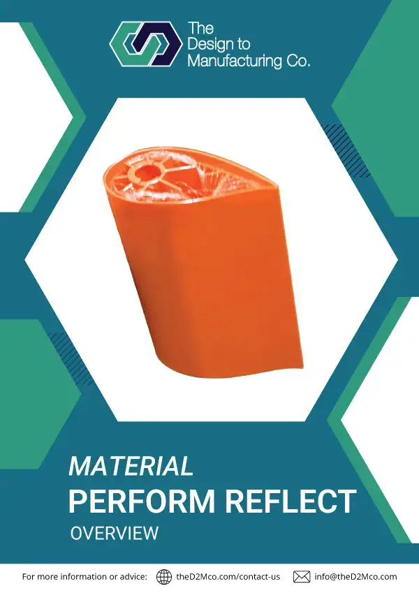 Perform Reflect SLA material info sheet cover
