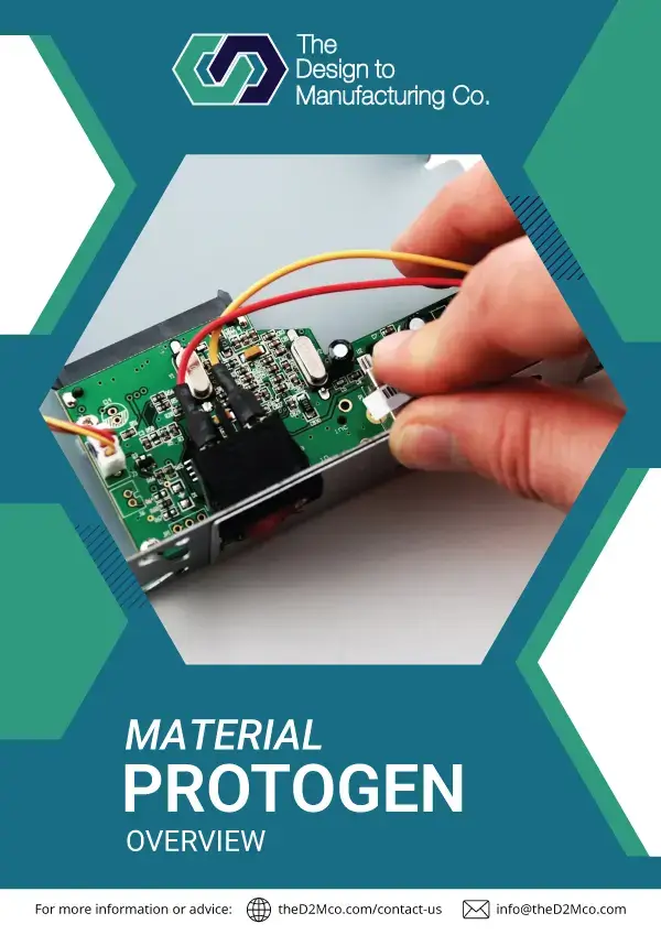 ProtoGen 18420 SLA material info sheet cover