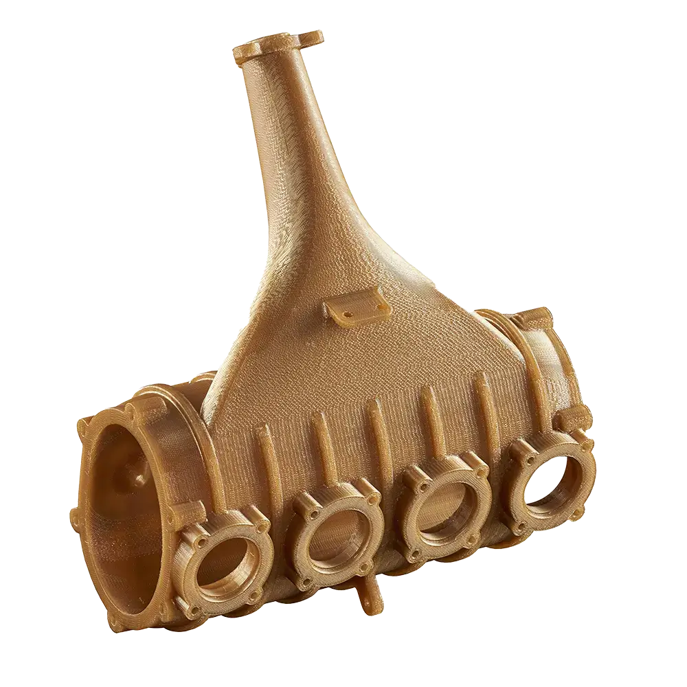 3D printed industrial part using ULTEM 1010 high-performance thermoplastic