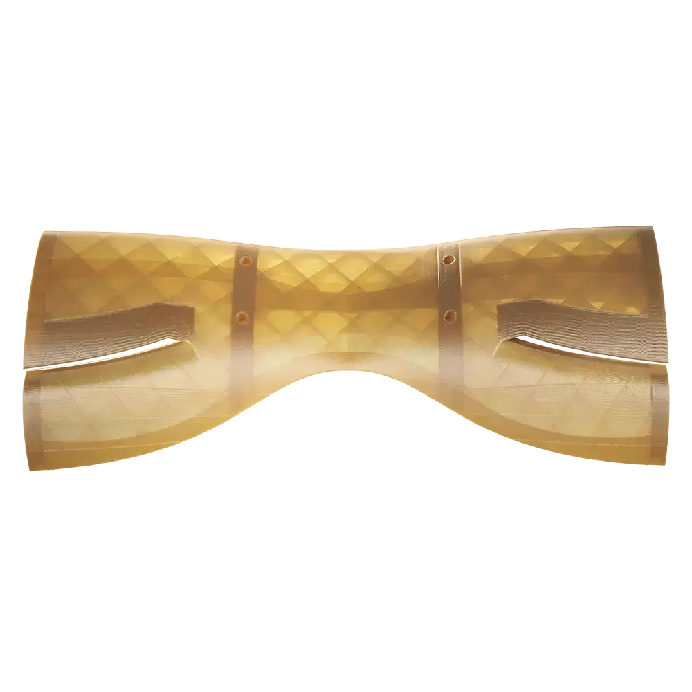 3D printed aerospace part using ULTEM 9085 resin for lightweight, durable performance