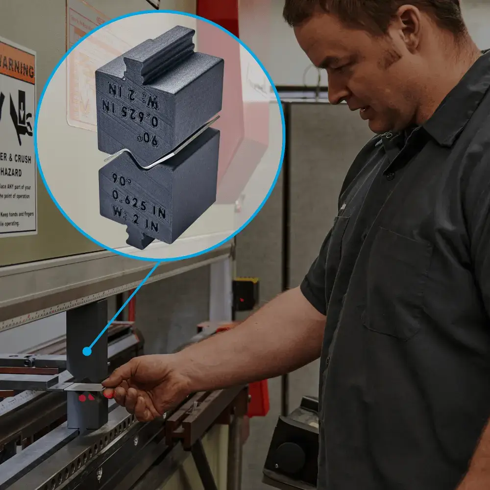 Aerospace engineer uses industrial 3D printer to create forming tool and reduce lead time